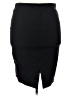 Torrid Solid Black Formal Skirt Size 2X Plus (2) - photo 2