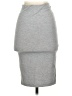 Forever 21 Solid Gray Casual Skirt Size S - photo 2