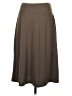 Great Northwest Indigo Solid Brown Casual Skirt Size S - photo 2