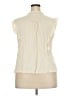 wonderly 100% Cotton Ivory Sleeveless Button-Down Shirt Size XXL - photo 2