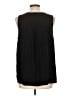 Torrid 100% Polyester Solid Black Sleeveless Blouse Size Lg Plus (0) - photo 2