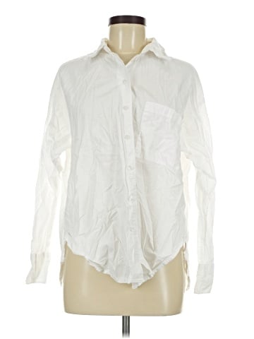 MNG Long Sleeve Button-Down Shirt (view 1)