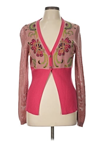 Michael Simon Silk Cardigan (view 1)