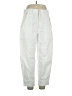 Banana Republic 100% Elastane White Cargo Pants Size 12 - photo 1