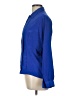 Worthington 100% Polyester Blue Long Sleeve Blouse Size 12 - photo 5