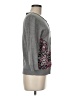 Tabitha 100% Cotton Gray Cardigan Size M - photo 4