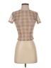 Lioness Tan Short Sleeve Top Size XS - photo 1