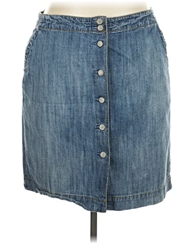 Liz & Co. Denim Skirt (view 1)