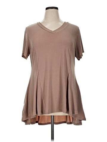 Attitudes by Renee Short Sleeve Top (view 1)