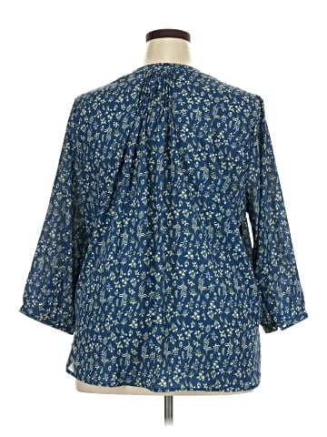 Jachs Girlfriend 3/4 Sleeve Blouse (view 2)