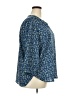 Jachs Girlfriend 100% Polyester Blue 3/4 Sleeve Blouse Size XXL - photo 4