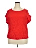 Atmosphere 100% Rayon Red Short Sleeve Top Size 18 - photo 1