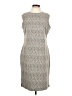 J. McLaughlin Tweed Gray Casual Dress Size L - photo 1