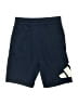 Adidas 100% Polyester Graphic Blue Athletic Shorts Size 10 - 12 - photo 1