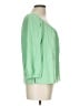 Boden 100% Cotton Green 3/4 Sleeve Top Size L - photo 4