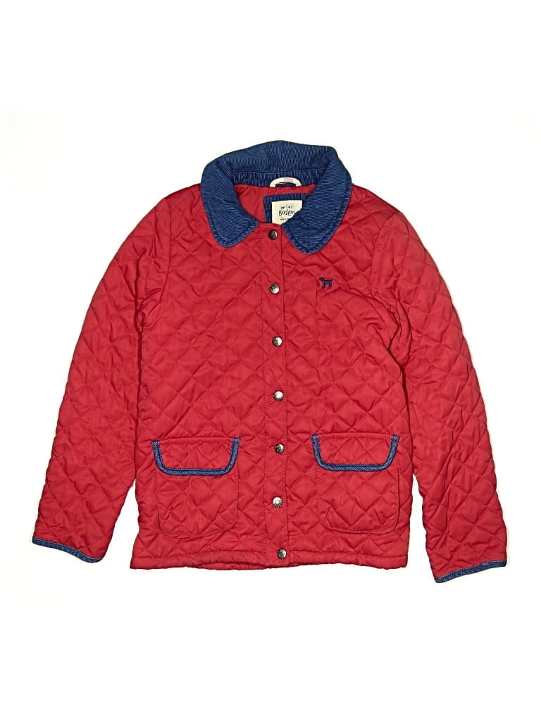 Pre-owned Mini Boden Kids' Jacket In Red
