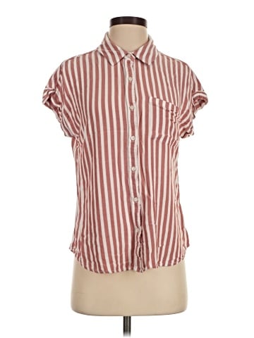 Cosmic Blue Love Short Sleeve Blouse (view 1)
