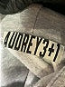 Audrey 3+1 Gray Pullover Hoodie Size Med - Lg - photo 7