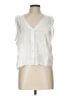 Z Supply 100% Cotton White Sleeveless Blouse Size L - photo 1