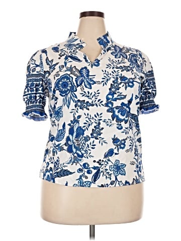 Unbranded Short Sleeve Blouse (view 1)