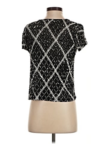 Gryphon New York Short Sleeve Silk Top (view 2)