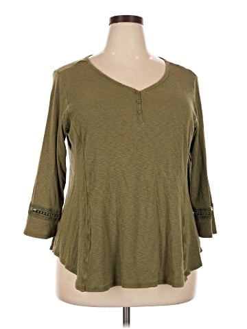Unbranded 3/4 Sleeve Top (view 1)