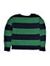 Gap Kids Stripes Green Pullover Sweater Size 6 - 7 - photo 2