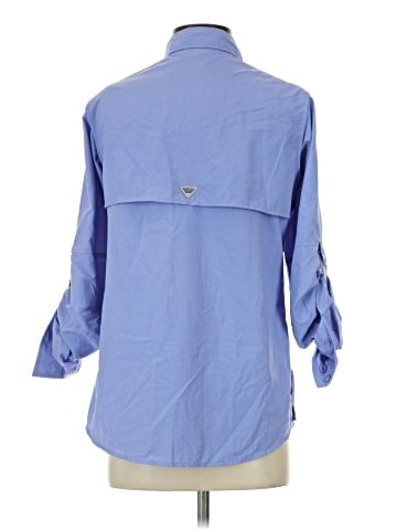 Columbia 3/4 Sleeve Button-Down Shirt (view 2)