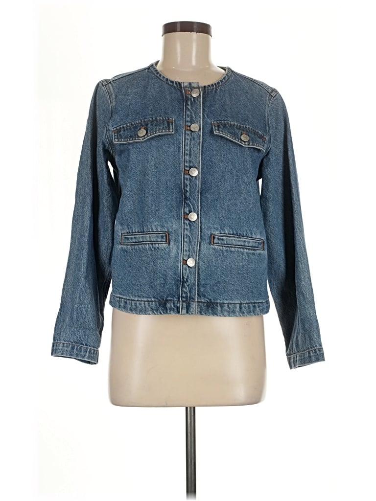 Pre-owned Madewell Denim Jacket In Blue