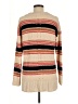 Tory Burch Stripes Tan Pullover Sweater Size M - photo 2