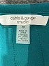 Cable & Gauge Teal Short Sleeve Top Size 1X - photo 7