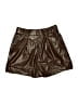 Abercrombie & Fitch Metallic Brown Shorts Size M - photo 1