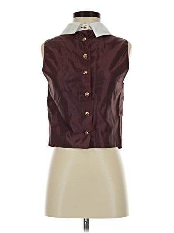 French Connection Sleeveless Button-Down Shirt (view 1)