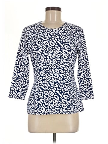 J. McLaughlin 3/4 Sleeve Blouse (view 1)