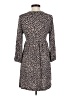 Pull&Bear Animal Print Brown Casual Dress Size S - photo 2