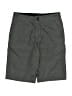 Volcom Chevron-herringbone Gray Cargo Shorts Size 10 - photo 1