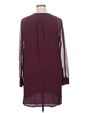 Vince. 3/4 Sleeve Silk Top (view 2)