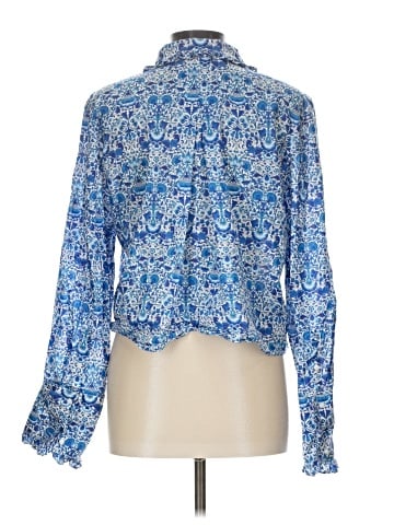 Liberty Art Fabrics for J.Crew Long Sleeve Blouse (view 2)