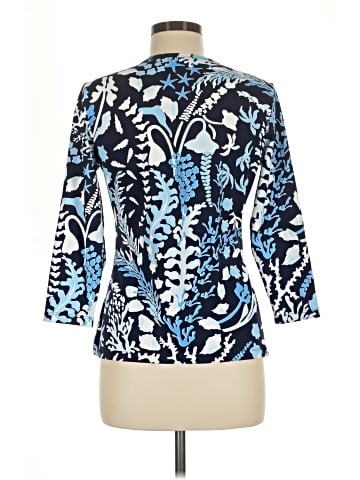 J. McLaughlin 3/4 Sleeve Blouse (view 2)