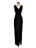 Xscape 100% Polyester Solid Black Cocktail Dress Size 2 - photo 1