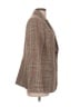 Elliatt 100% Polyester Plaid Brown Blazer Size L - photo 4
