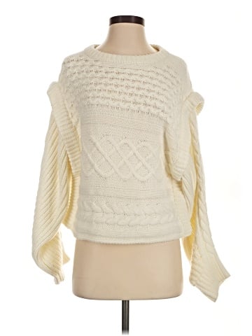 Line & Dot Pullover Sweater (view 1)