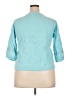 Unbranded Teal 3/4 Sleeve Blouse Size XXL (estimated) - photo 2