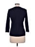 J. McLaughlin Blue 3/4 Sleeve T-Shirt Size M - photo 2