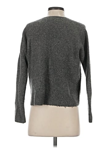 Madewell Staley V-Neck Pullover Sweater in Coziest Yarn (view 2)