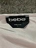 Bebe 100% Polyester Metallic Silver Gray Cocktail Dress Size L - photo 7