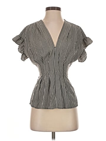 Max Studio Short Sleeve Blouse (view 1)