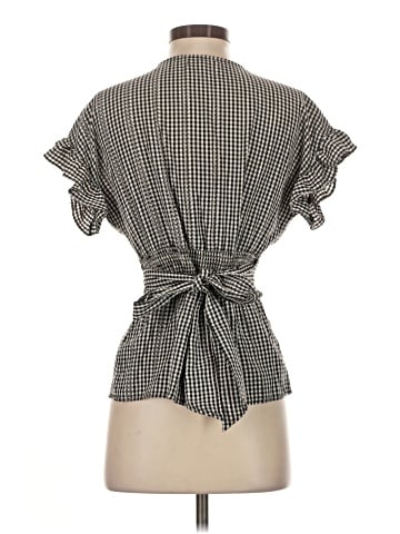 Max Studio Short Sleeve Blouse (view 2)