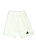 Adidas Solid Ivory Athletic Shorts Size 13 - photo 1