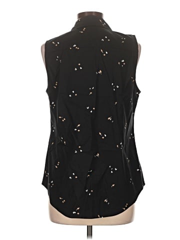 Ann Taylor Sleeveless Button-Down Shirt (view 2)